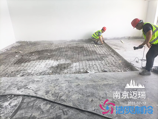 迈瑞南京生物2~8℃医用试剂冷库建造工程案例